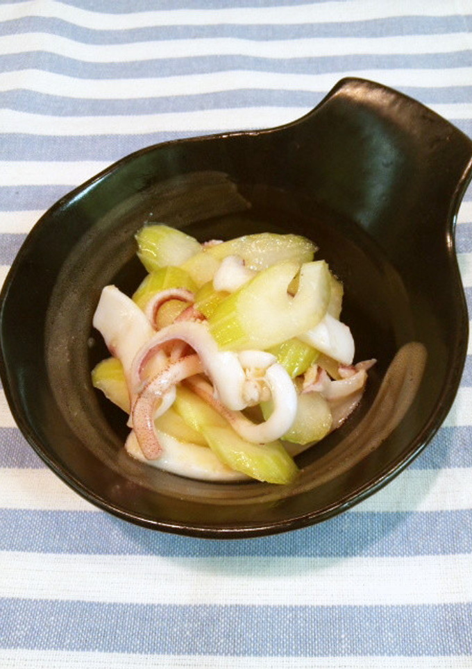 イカとセロリのあっさり和え。-レシピのメイン写真