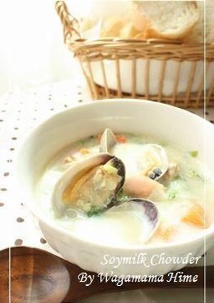 九陽スープメーカーde絶品大豆チャウダー-レシピのメイン写真
