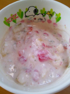 ヨーグルトサラダ-レシピのメイン写真
