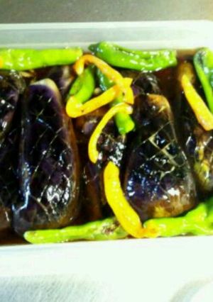 なす と ししとうの煮浸し-レシピのメイン写真