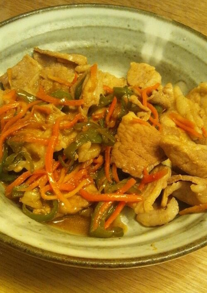 豚肉と野菜のソース炒め-レシピのメイン写真