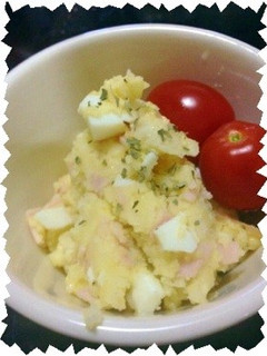 ポテトパウダーで簡単☆ポテサラ-レシピのメイン写真