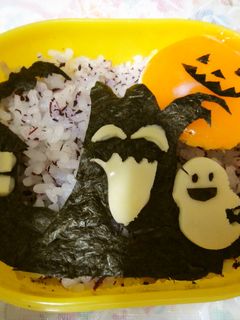 キャラ弁 ハロウィン-レシピのメイン写真