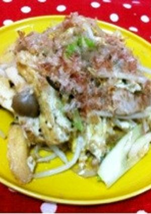 マグロとがんもどきのチャンプルー-レシピのメイン写真