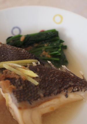 白身魚の塩麹煮梅風味-レシピのメイン写真
