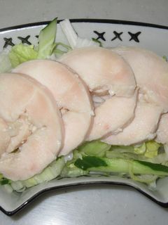 塩麹で鶏ハム-レシピのメイン写真