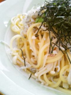 しらすとえのきの和風スパゲティ-レシピのメイン写真