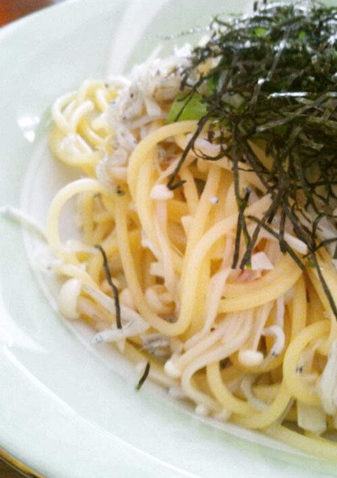 しらすとえのきの和風スパゲティ-レシピのメイン写真