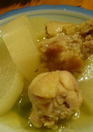 塩麹漬け鶏もも肉と大根の煮物-レシピのメイン写真