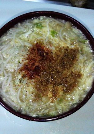 和風サンラータン風にゅうめん-レシピのメイン写真