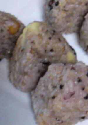 とろ～りチーズの十六穀おにぎり-レシピのメイン写真