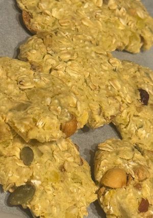 さつまいもとオートミールのクッキー-レシピのメイン写真