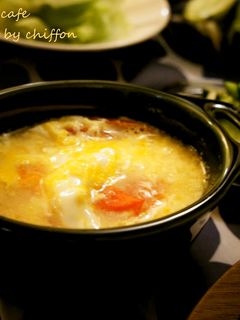 *トマトと卵のスープ*-レシピのメイン写真