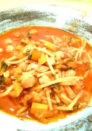 食べるスープパスタ-レシピのメイン写真