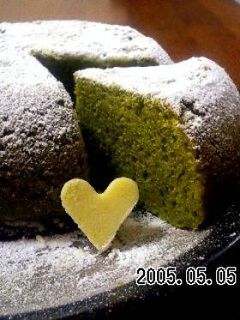 ☆恋しちゃった☆抹茶&ホワイトチョコcake-レシピのメイン写真