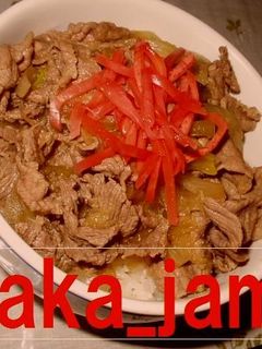 牛丼~吉野家風~☆-レシピのメイン写真