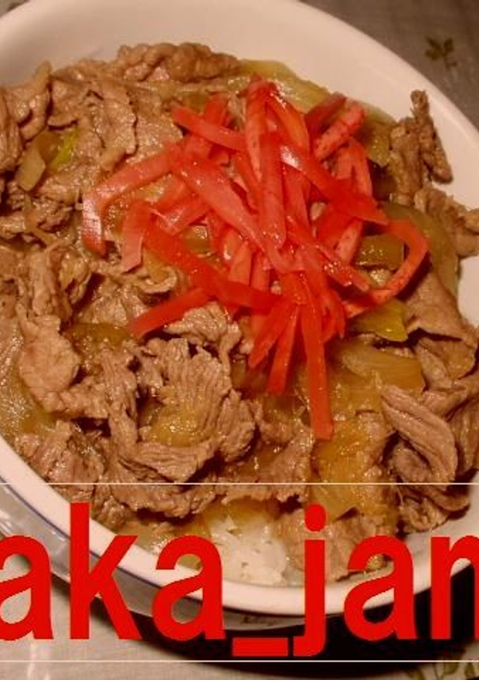 牛丼～吉野家風～☆-レシピのメイン写真