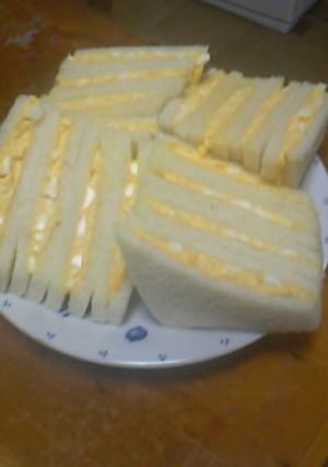 手軽に作ろう～♪卵サンド-レシピのメイン写真