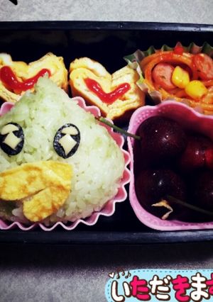 幼稚園弁当！たまごっちのペポ★-レシピのメイン写真