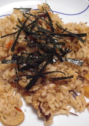 炊き込みご飯を翌朝リメイク☆-レシピのメイン写真