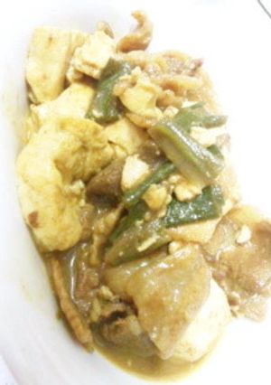 豚バラと豆腐のカレー煮-レシピのメイン写真