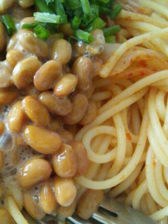 *簡単・納豆キムチぱすた*-レシピのメイン写真