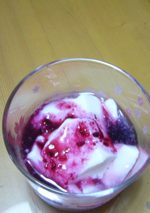 ブルーベリーのソース-レシピのメイン写真