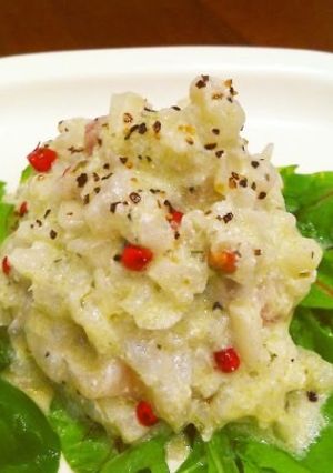 鯛のジェノバソースのタルタル仕立て-レシピのメイン写真
