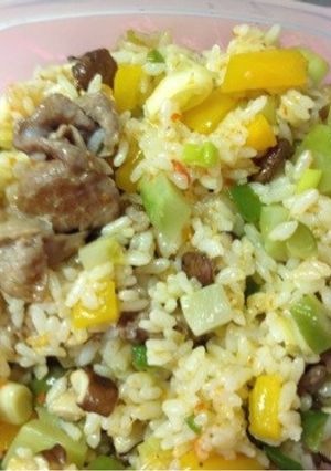 ★簡単！炒飯withザーサイの浅漬け★-レシピのメイン写真