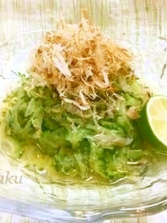 酢橘風味のゴーヤのお浸し-レシピのメイン写真