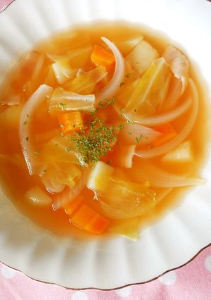 ケチャップで簡単♪ミネストローネ-レシピのメイン写真