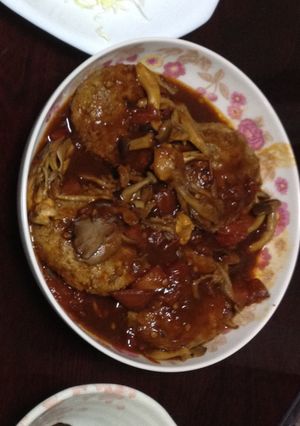 まんぷく！だいえっと煮込みはんばーぐ♥-レシピのメイン写真