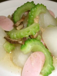 ゴーヤと大根のあっさり煮-レシピのメイン写真