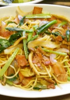 野菜たっぷり♪ペペロンチーノ-レシピのメイン写真