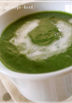 じゃが芋ほうれん草ポタージュ☆豆乳スープ-レシピのメイン写真