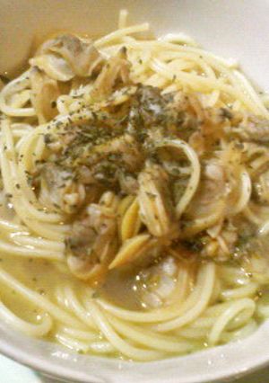 あさりのスープパスタ（鶏がらスープ）-レシピのメイン写真