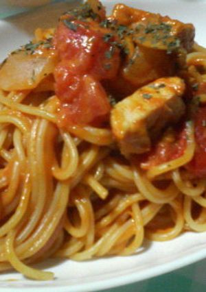 マグロとトマトのイタリアンパスタ-レシピのメイン写真