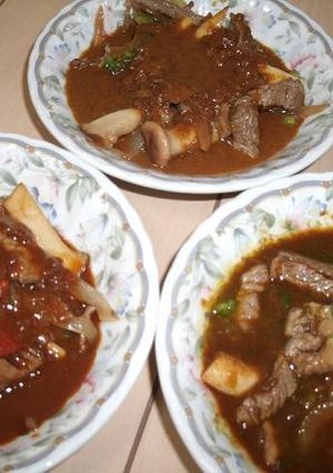 赤白緑の３色カレー-レシピのメイン写真