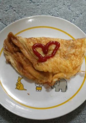 ふわふわオムレット-レシピのメイン写真