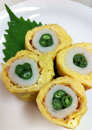 お弁当のおかずに。ちくわの玉子巻き◎-レシピのメイン写真
