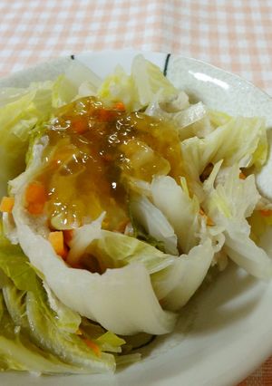 超〜簡単♪白菜と豚肉の蒸し煮-レシピのメイン写真