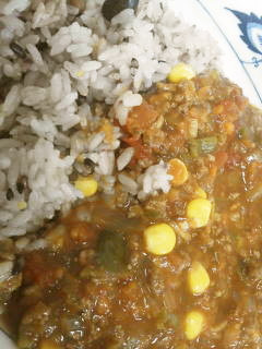 雑穀米のキーマカレー-レシピのメイン写真