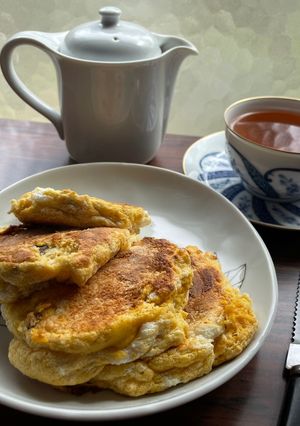 酒粕レーズン米粉パンケーキ-レシピのメイン写真