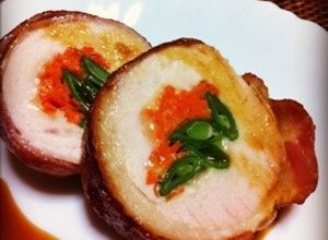 ロールチキン☆鶏むね照焼チキンロール-レシピのメイン写真