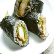 十六穀ごはんで子供もパクパク鶏天ロール♪