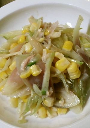 ミョーガが主役♪シャキッとサラダ-レシピのメイン写真