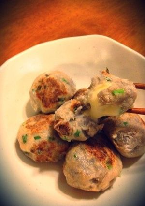里芋とたらこのコロコロおやきinチーズ☆-レシピのメイン写真