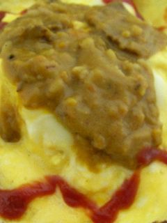 十六穀ごはんを使ったオムカレー-レシピのメイン写真