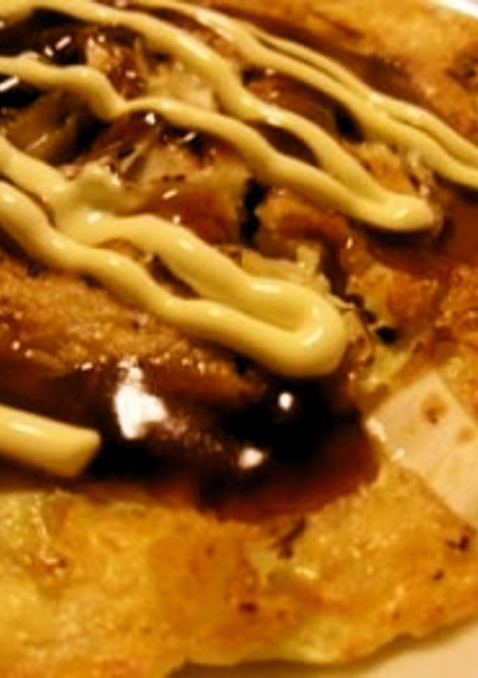 お好み焼き風玉子焼き-レシピのメイン写真