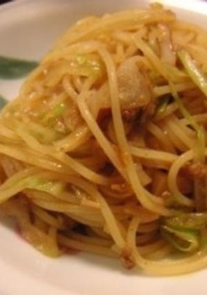 千切りキャベツのスパゲッティー-レシピのメイン写真